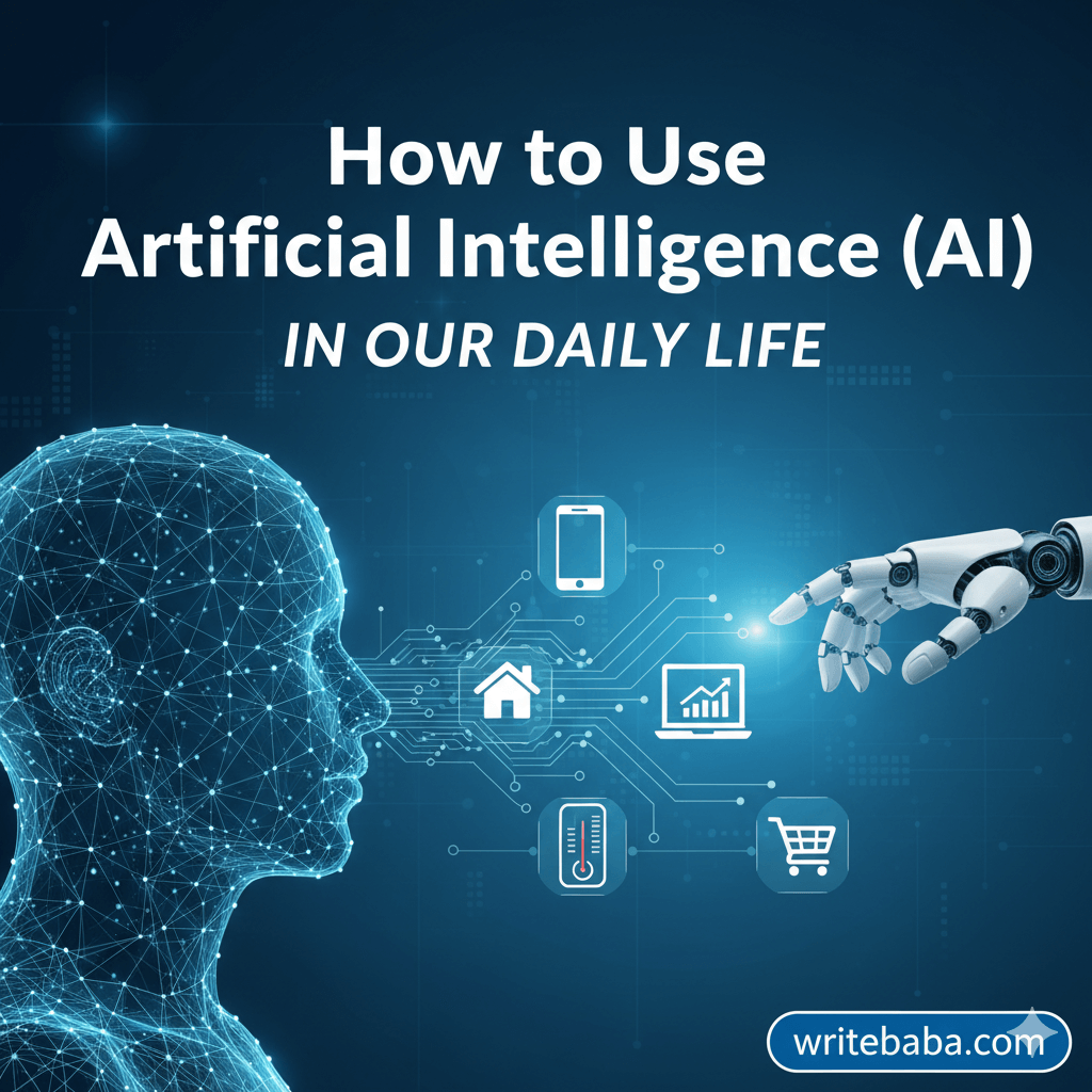 How to Use Artificial Intelligence (AI) in Our Daily Life – WriteBaba